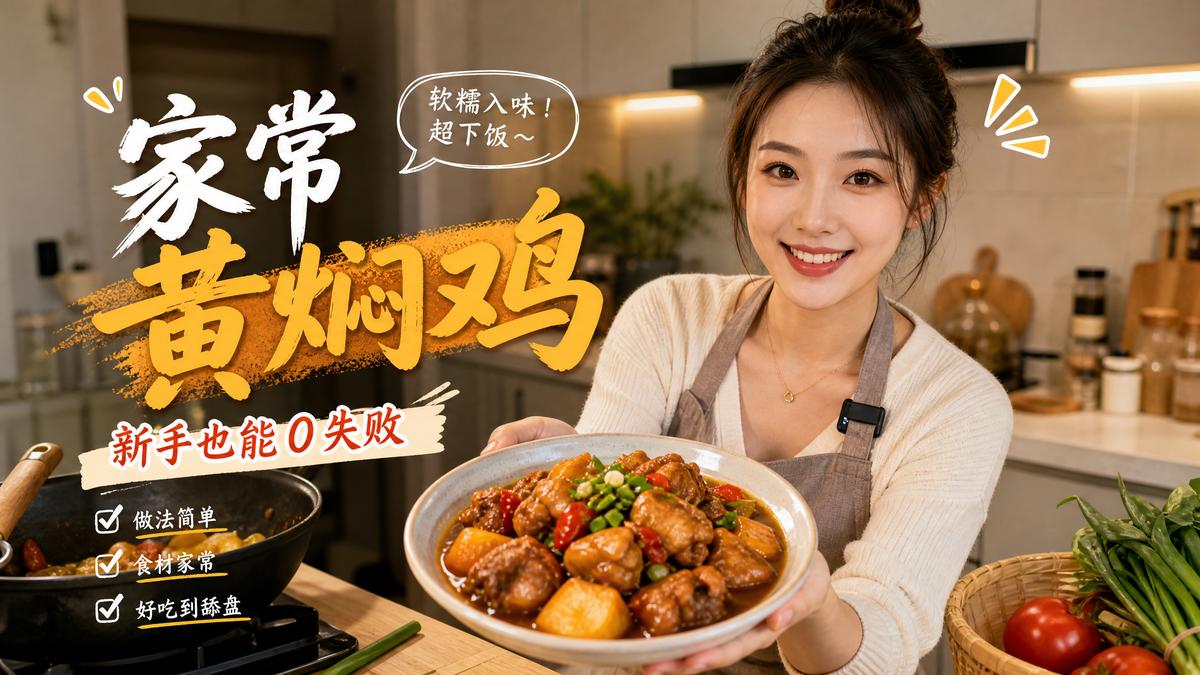 抖音风-美食视频教程